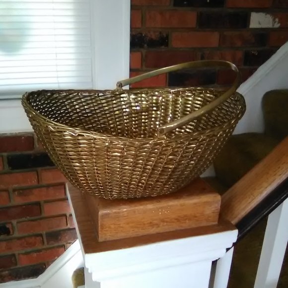 Accents Brass Basket Poshmark